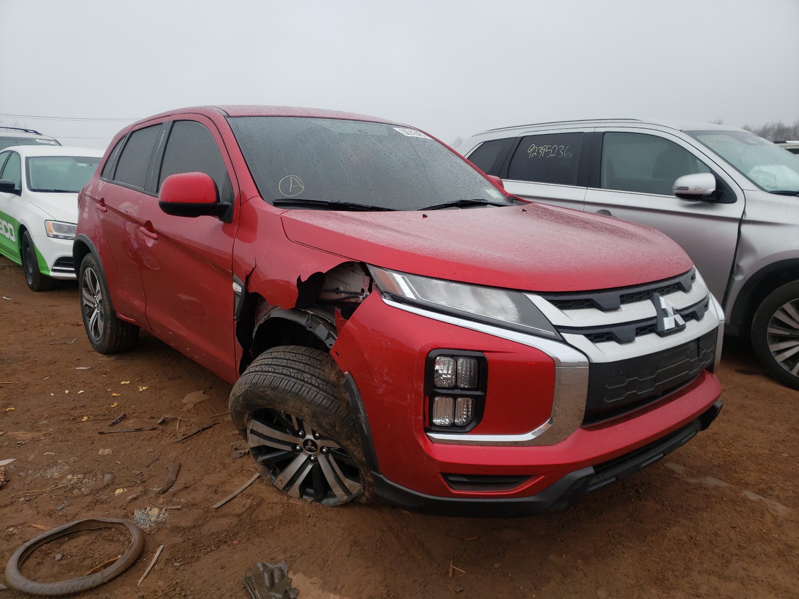 Photo 1 from auction – 2020 MITSUBISHI OUTLANDER with VIN JA4AR3AU4LU027125