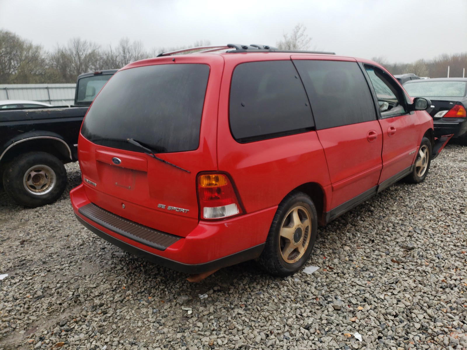 Photo 4 from auction – 2001 FORD WINDSTAR S with VIN 2FMZA57401BA10016