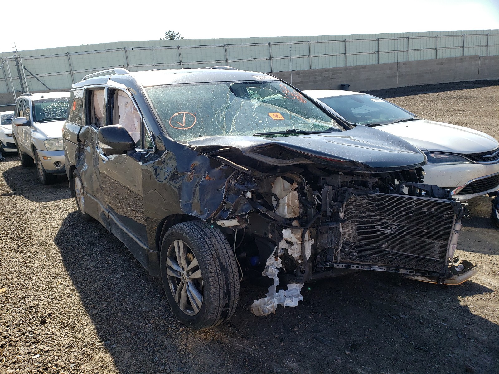 Photo 1 from auction – 2013 NISSAN QUEST S with VIN JN8AE2KP2D9061495