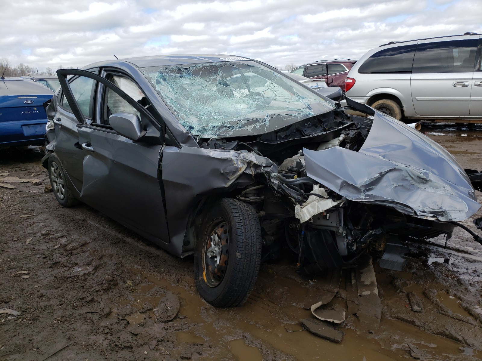 Photo 1 from auction – 2014 HYUNDAI ACCENT GLS with VIN KMHCT4AE3EU638860