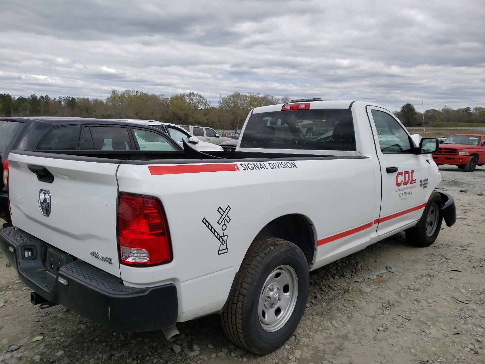 Photo 4 from auction – 2019 RAM 1500 CLASS with VIN 3C6JR6DG7KG510355