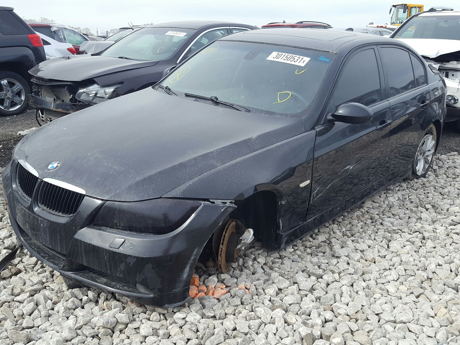 Photo 2 from auction – 2006 BMW 325 XI with VIN WBAVD13526KV13963