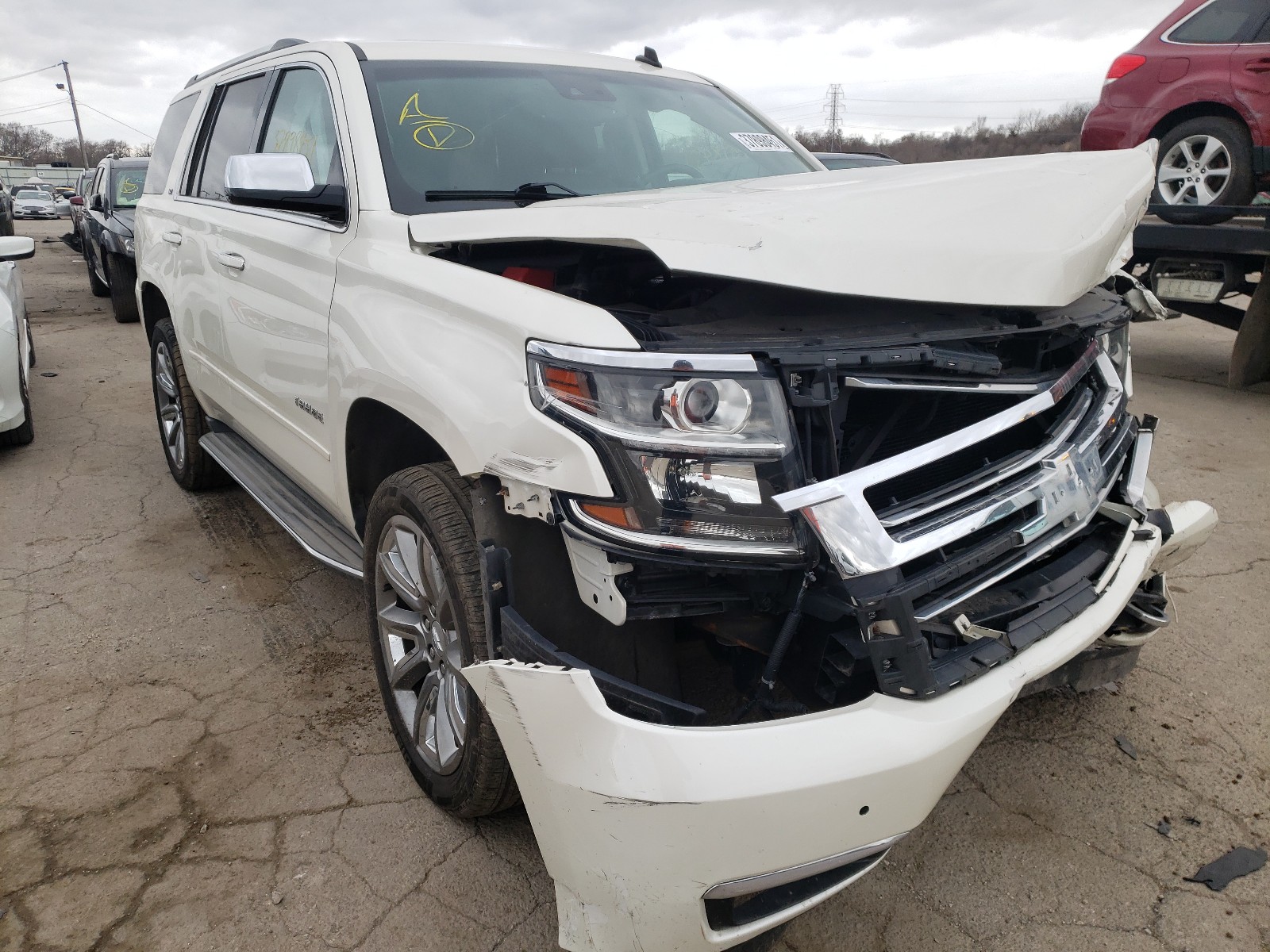 CHEVROLET TAHOE 2015 with VIN 1GNSKCKC8FR244440 - Photo from auction