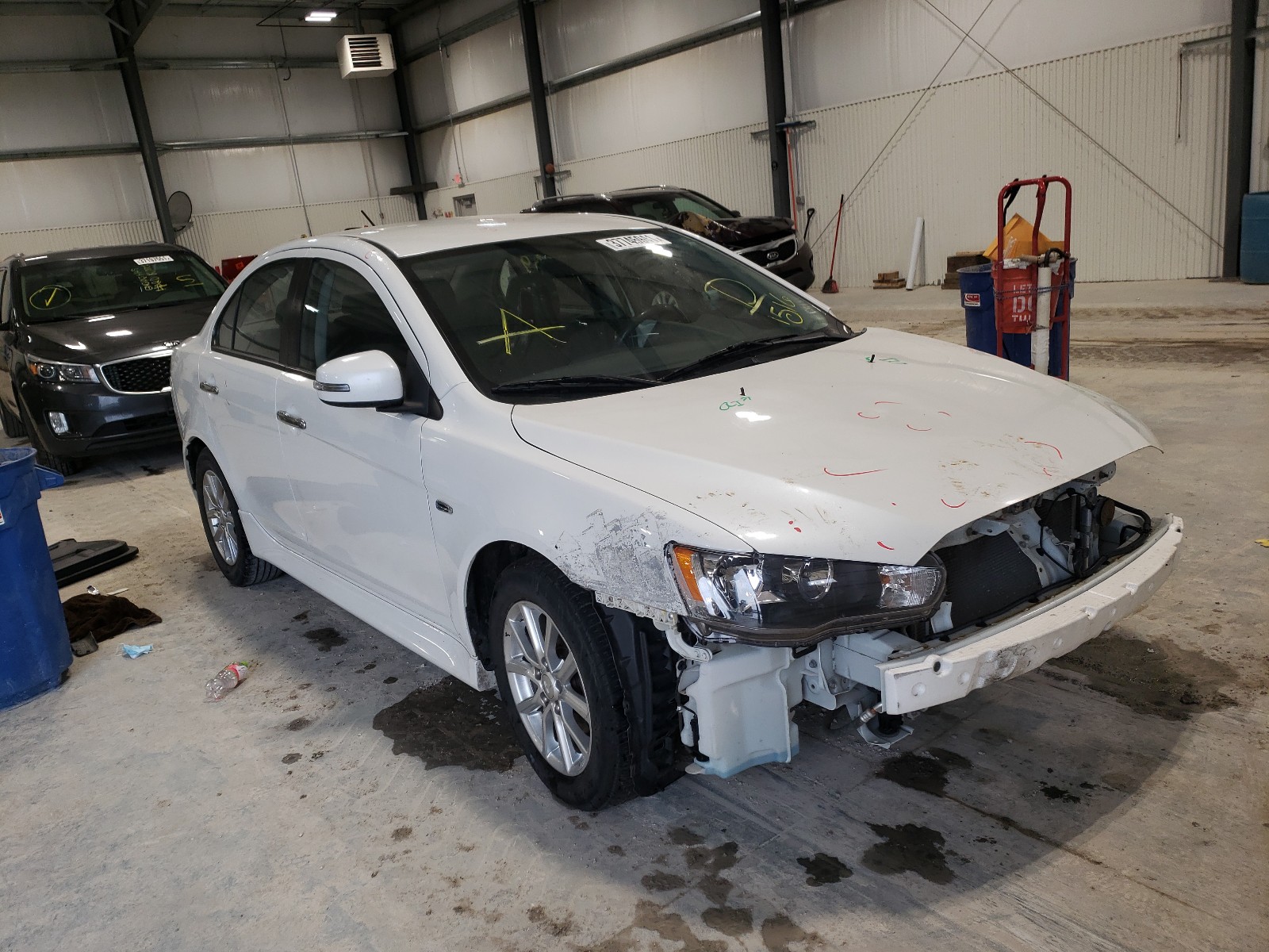 MITSUBISHI LANCER ES 2016 with VIN JA32U2FU5GU011516 - Photo from auction