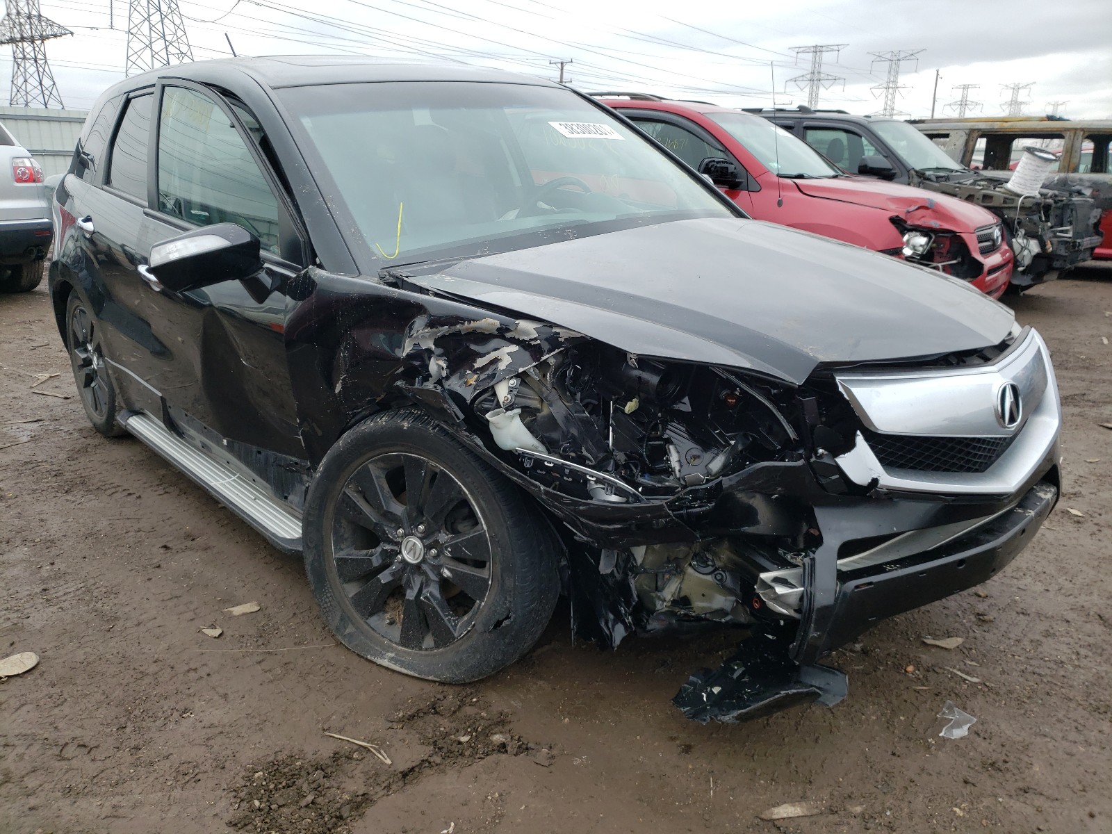 ACURA RDX 2012 with VIN 5J8TB1H25CA001308 - Photo from auction