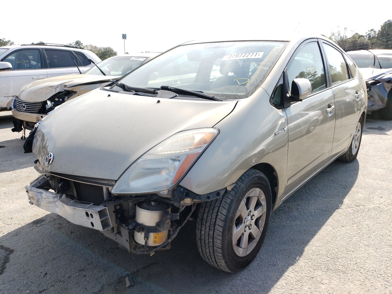 Photo 2 from auction – 2008 TOYOTA PRIUS with VIN JTDKB20U483440556