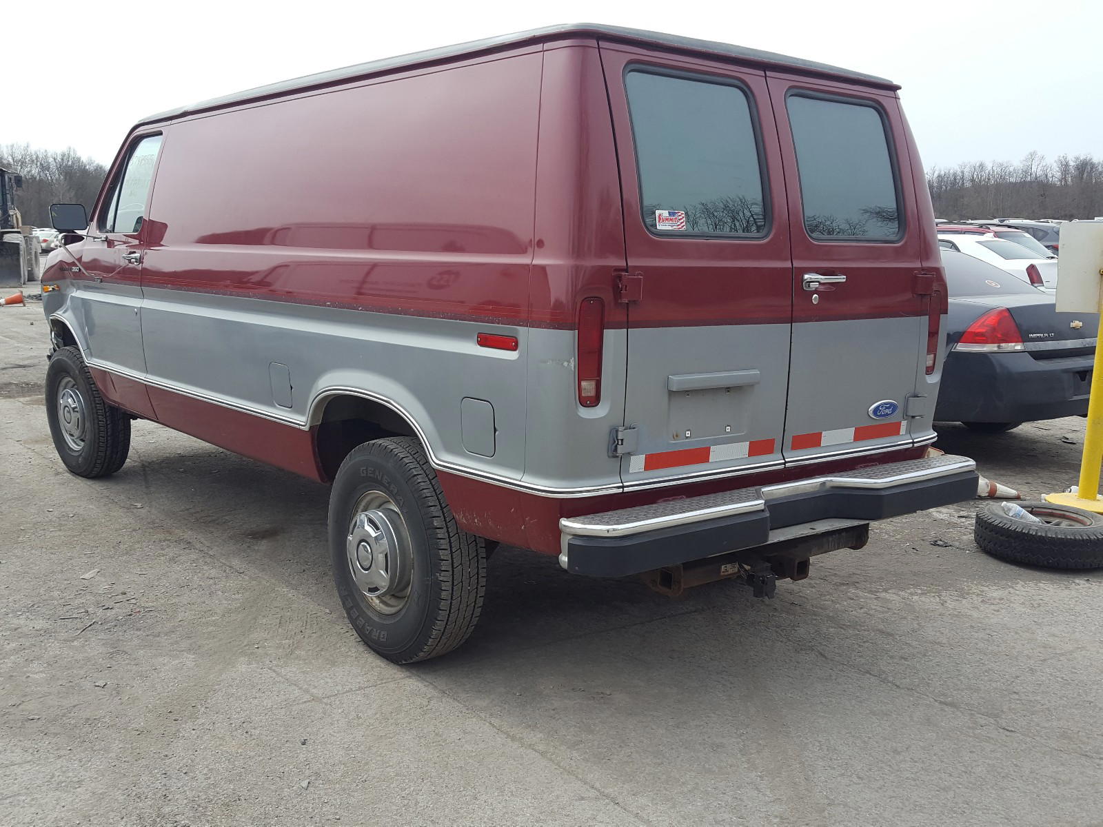 Photo 3 from auction – 1990 FORD ECONOLINE with VIN 1FTJE34H0LHA59918