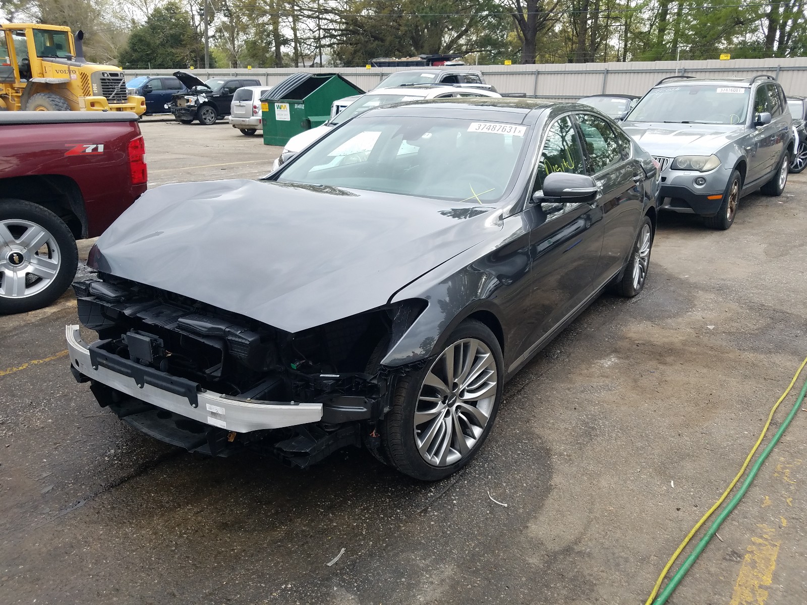 Photo 2 from auction – 2017 GENESIS G80 ULTIMA with VIN KMHGN4JF6HU211097