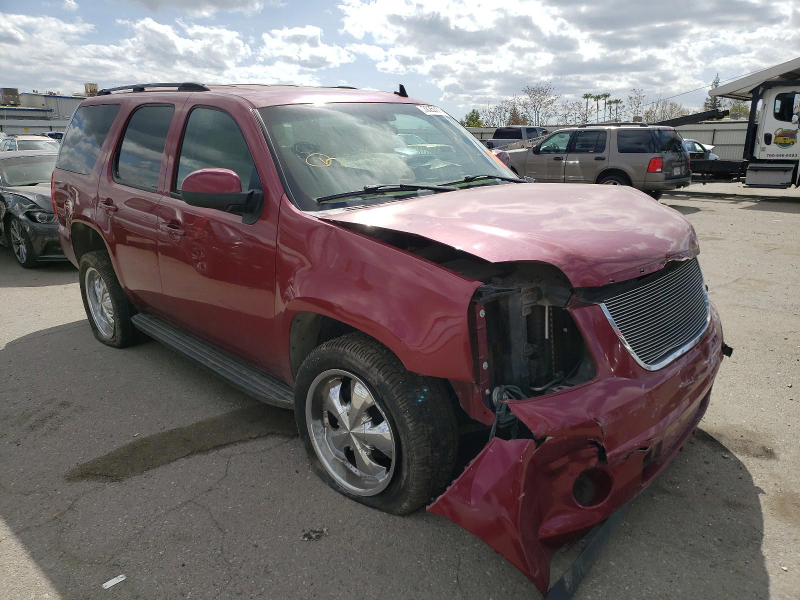 GMC YUKON 2007 with VIN 1GKFC13J97R136987 - Photo from auction