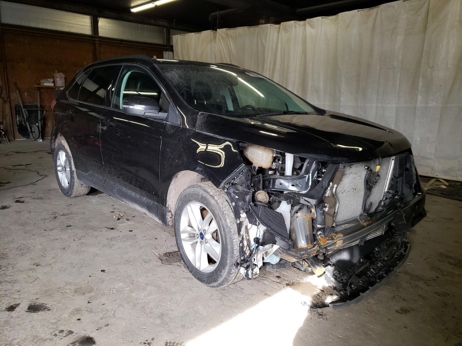 FORD EDGE SEL 2015 with VIN 2FMTK4J94FBB32080 - Photo from auction