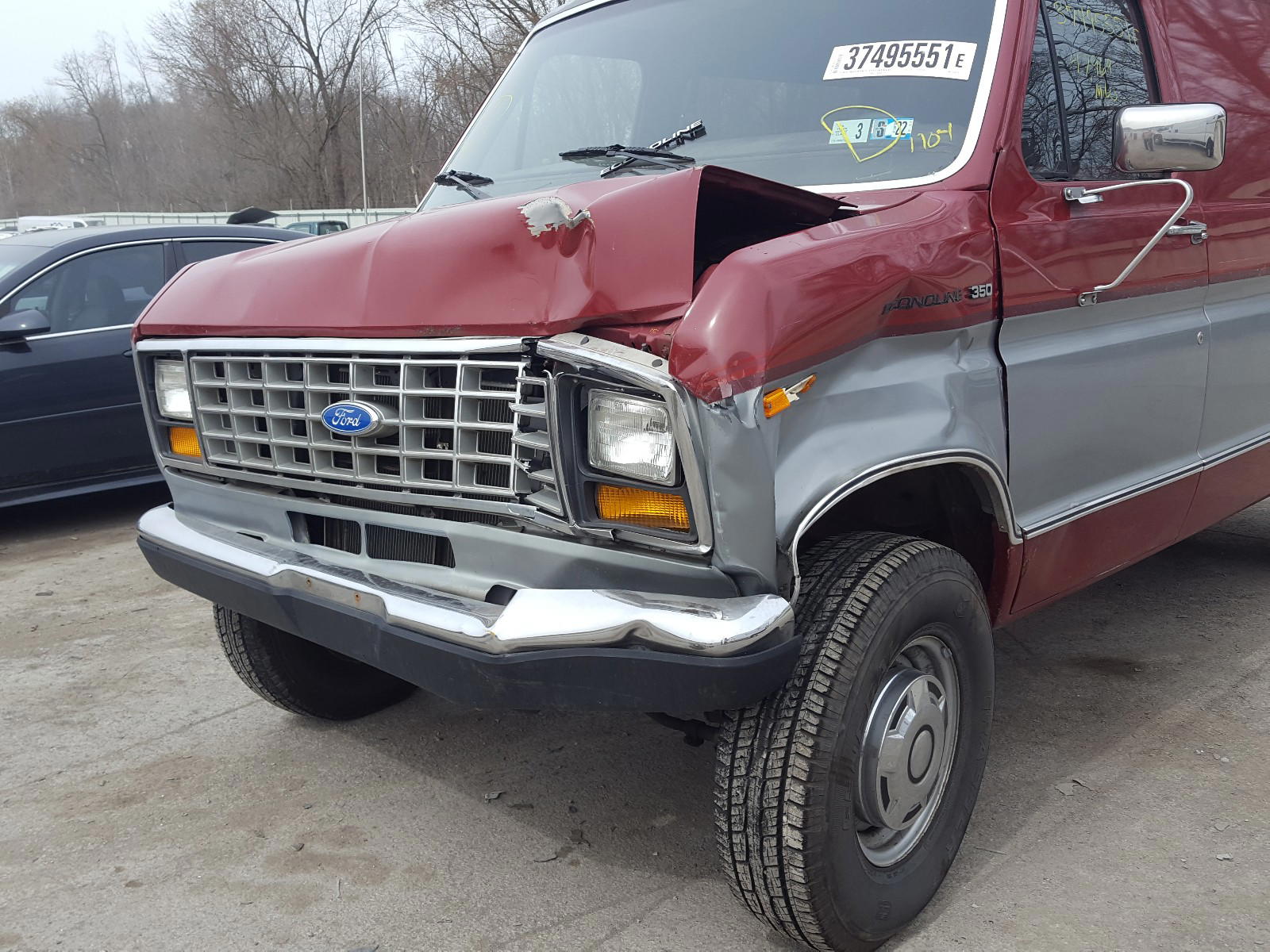 Photo 9 from auction – 1990 FORD ECONOLINE with VIN 1FTJE34H0LHA59918
