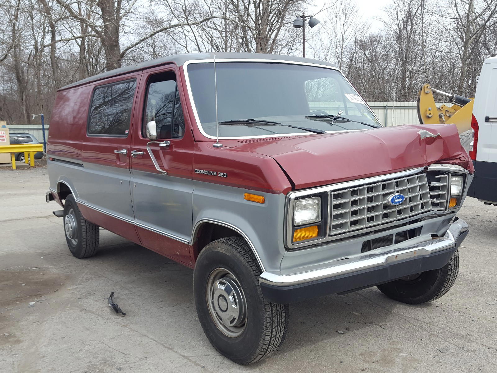 FORD ECONOLINE 1990 with VIN 1FTJE34H0LHA59918 - Photo from auction