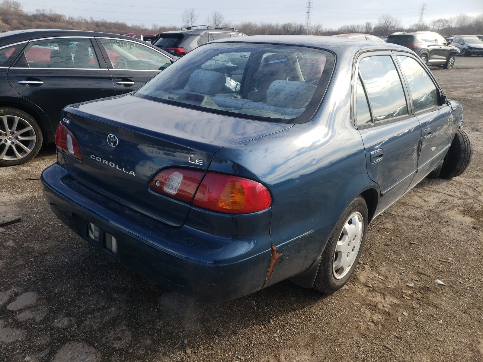 Photo 4 from auction – 2000 TOYOTA COROLLA VE with VIN 1NXBR12E6YZ344784