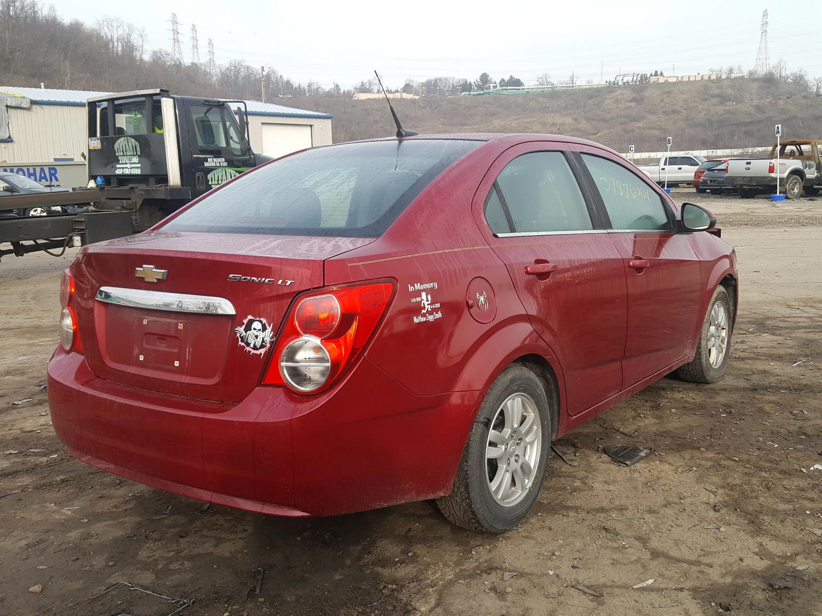 Photo 4 from auction – 2012 CHEVROLET SONIC LT with VIN 1G1JC5SH7C4201781