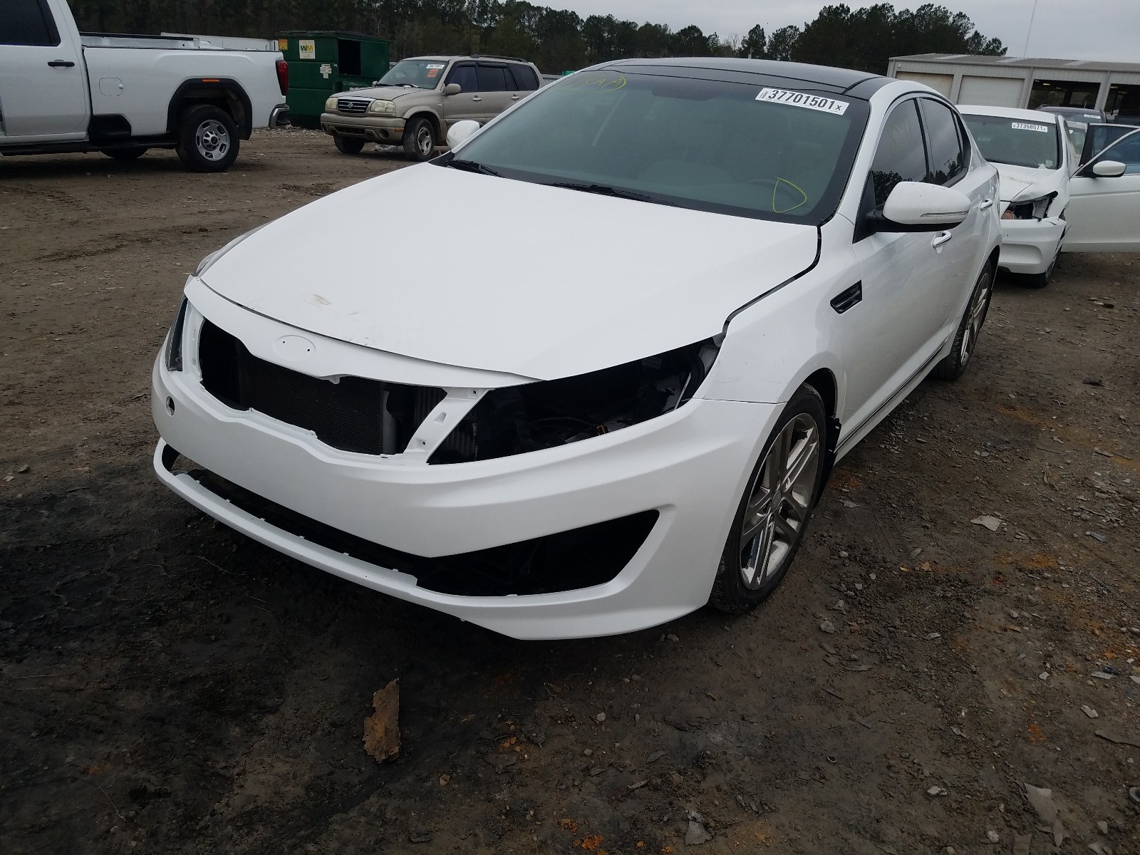 Photo 2 from auction – 2013 KIA OPTIMA SX with VIN 5XXGR4A63DG127456