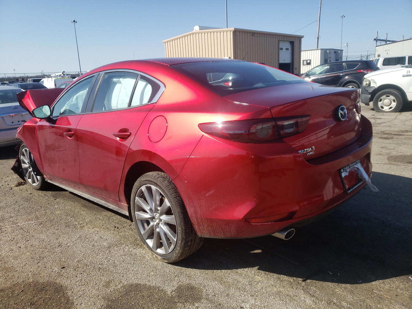 Photo 3 from auction – 2021 MAZDA 3 PREFERRE with VIN JM1BPBCL3M1316157