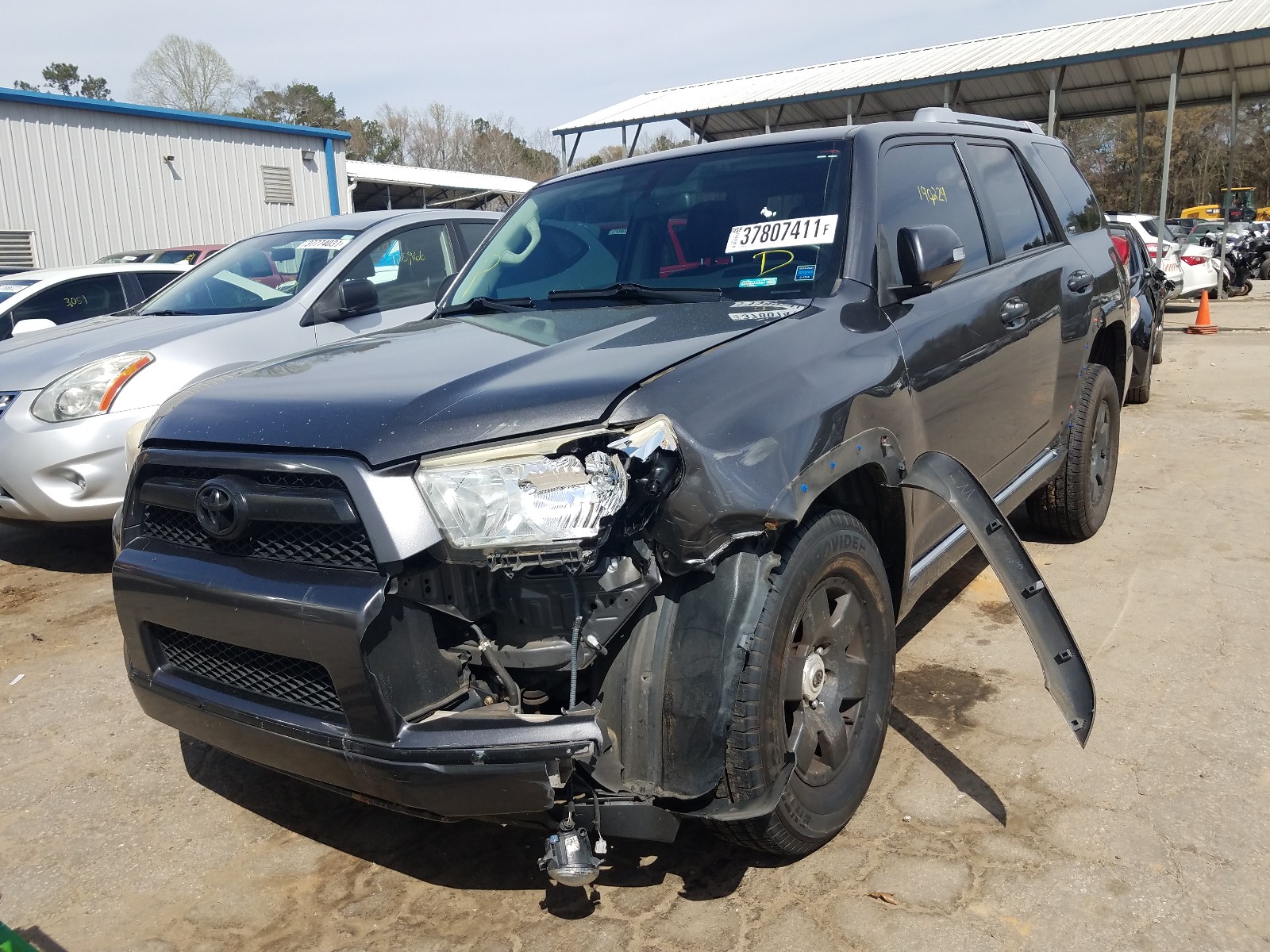 Photo 2 from auction – 2010 TOYOTA 4RUNNER SR with VIN JTEZU5JR9A5007390