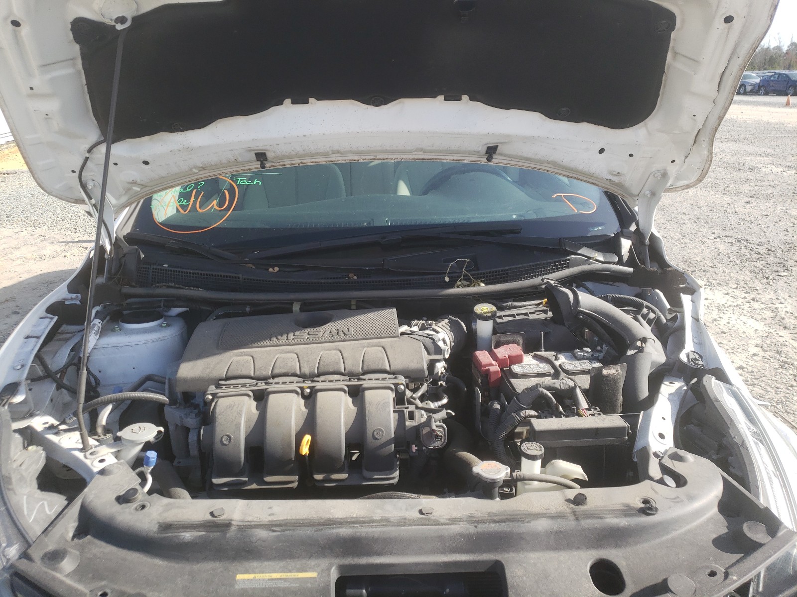 Photo 7 from auction – 2017 NISSAN SENTRA S with VIN 3N1AB7AP3HY205089