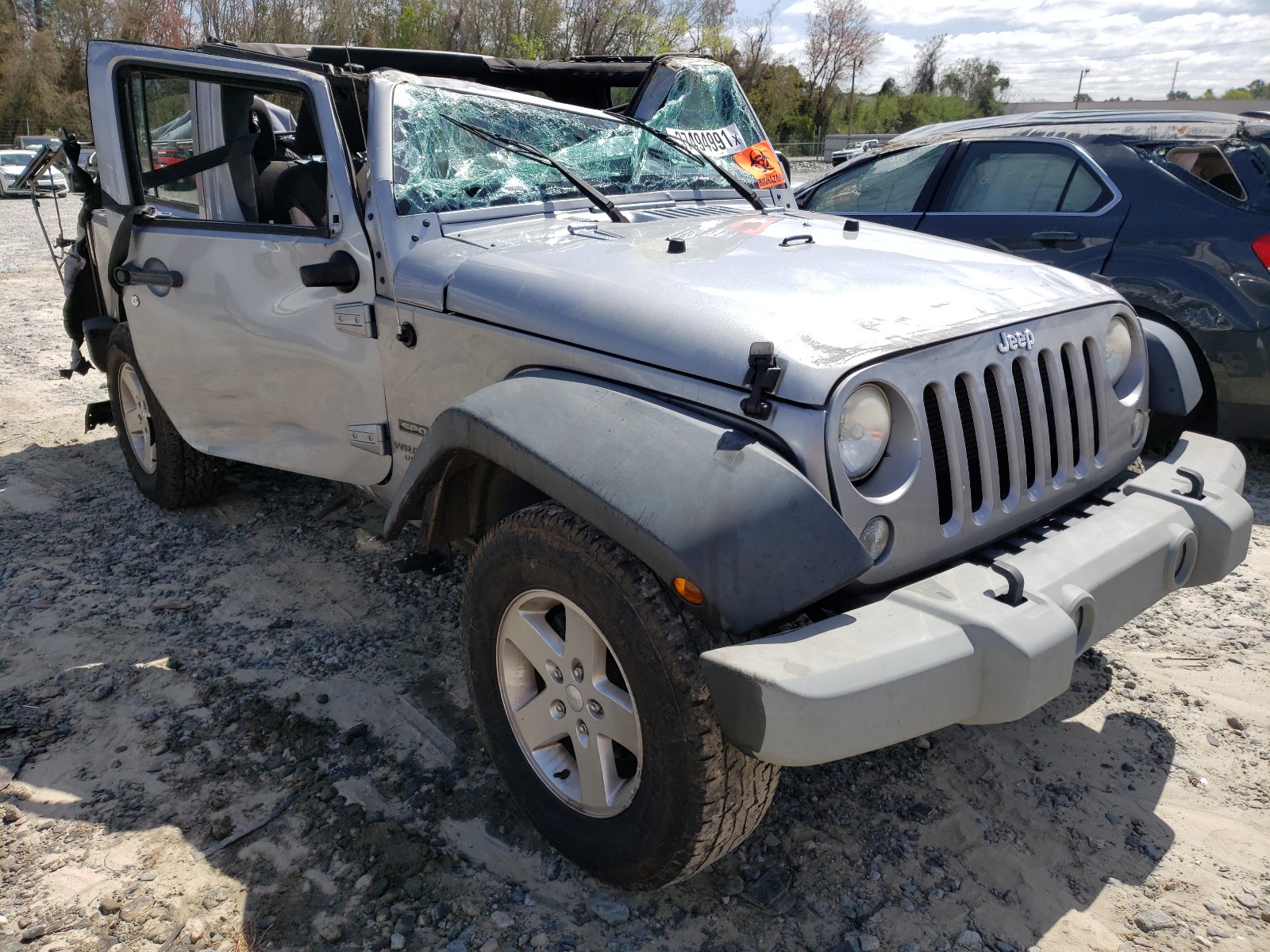 Photo 1 from auction – 2014 JEEP WRANGLER U with VIN 1C4BJWDG5EL232776