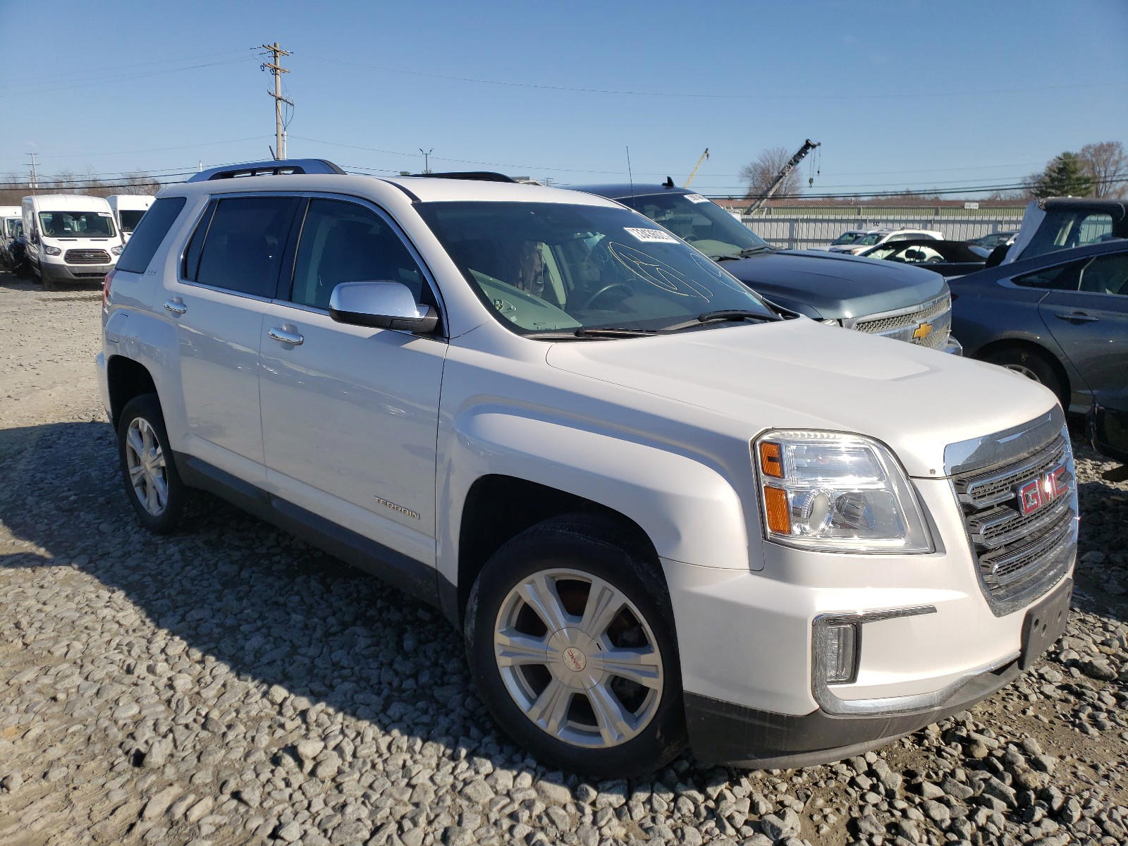 GMC TERRAIN SL 2017 with VIN 2GKFLUE34H6129782 - Photo from auction