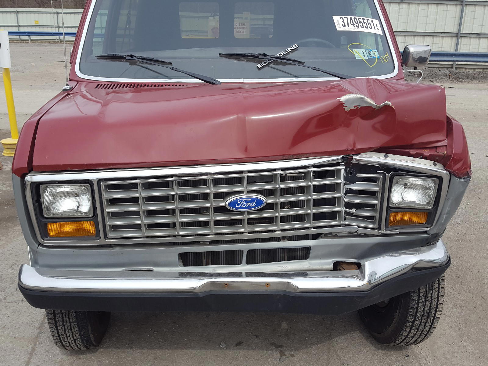 Photo 7 from auction – 1990 FORD ECONOLINE with VIN 1FTJE34H0LHA59918