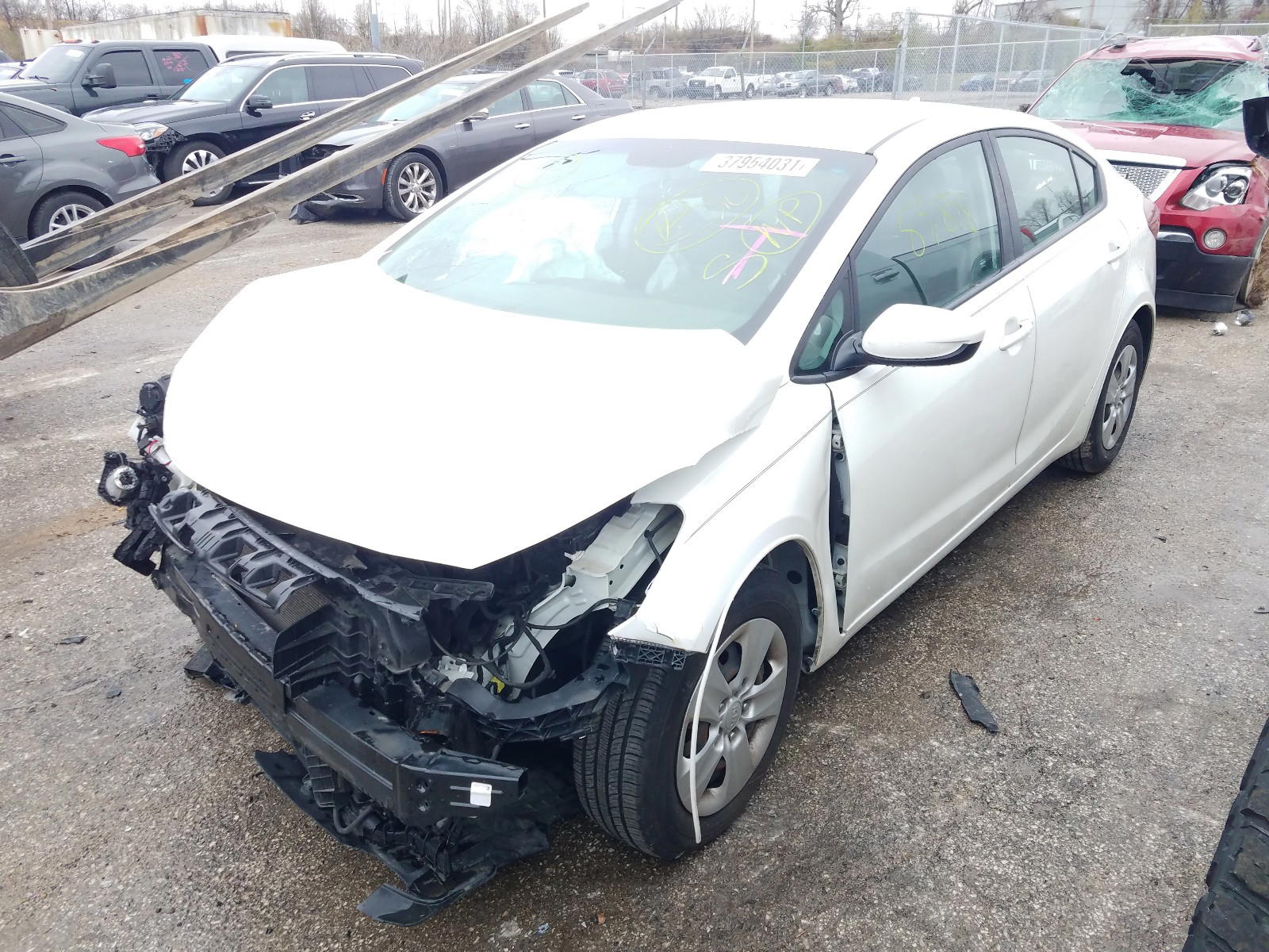 Photo 2 from auction – 2017 KIA FORTE LX with VIN 3KPFK4A74HE106347