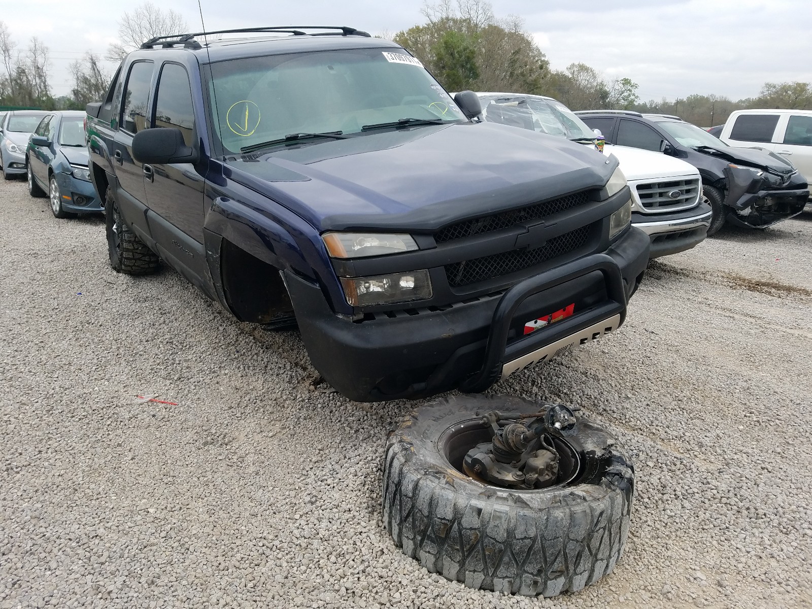 CHEVROLET AVALANCHE 2002 with VIN 3GNEK13T92G226426 - Photo from auction