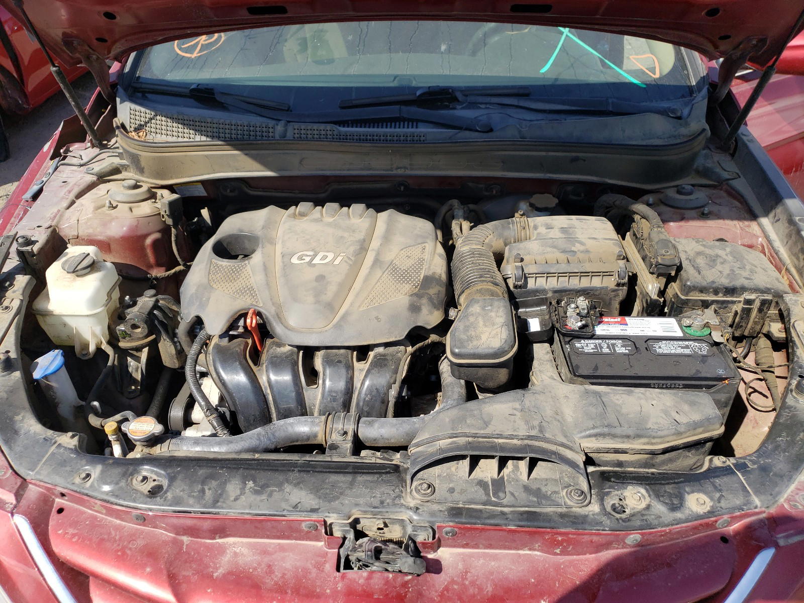 Photo 7 from auction – 2012 HYUNDAI SONATA GLS with VIN 5NPEB4AC8CH406597