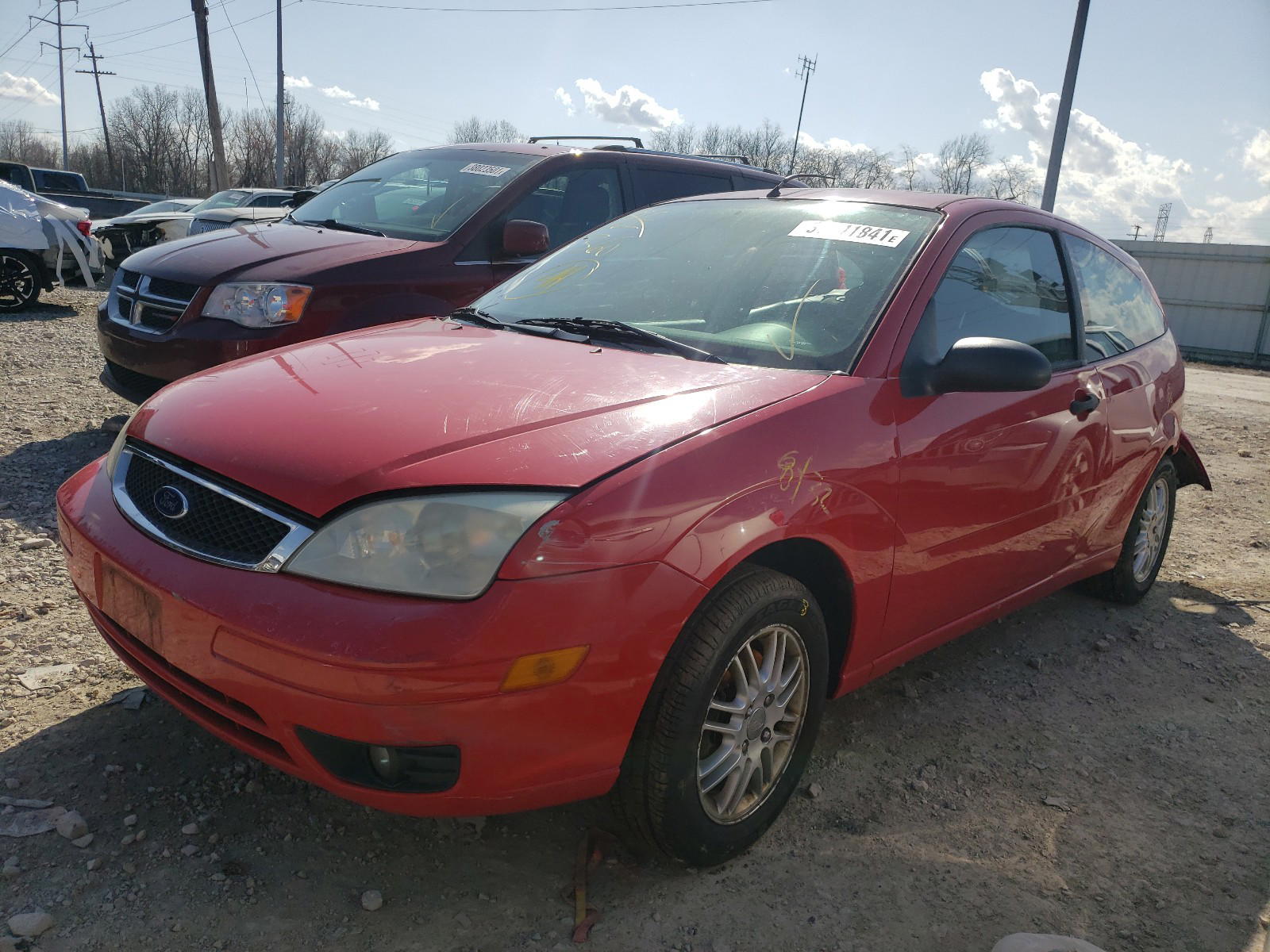 Photo 2 from auction – 2006 FORD FOCUS with VIN 1FAFP31N46W152506
