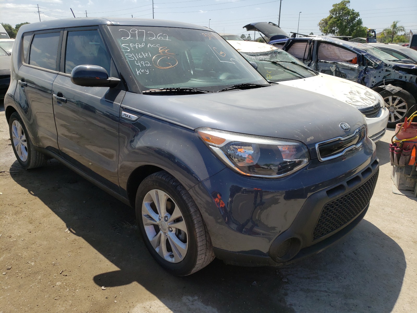 KIA SOUL 2015 z numerem VIN KNDJP3A59F7194460 - Zdjęcie z aukcji