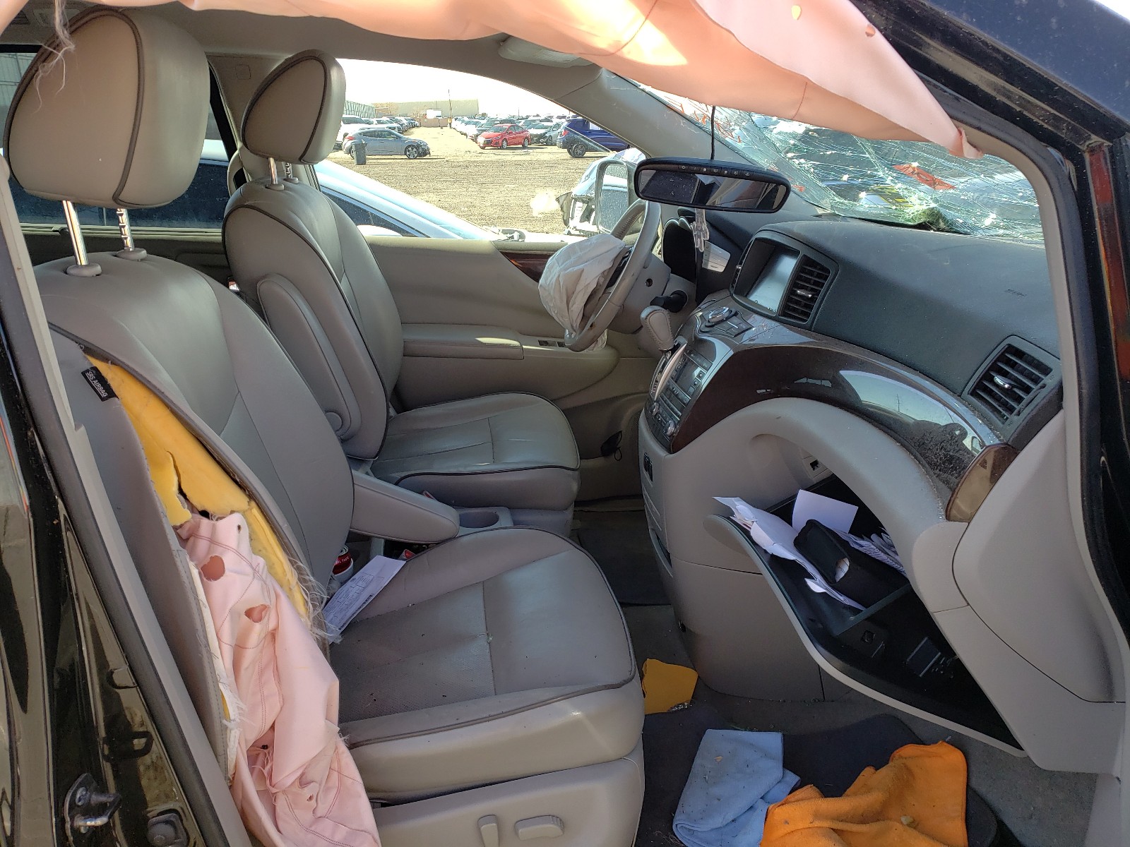 Photo 5 from auction – 2013 NISSAN QUEST S with VIN JN8AE2KP2D9061495