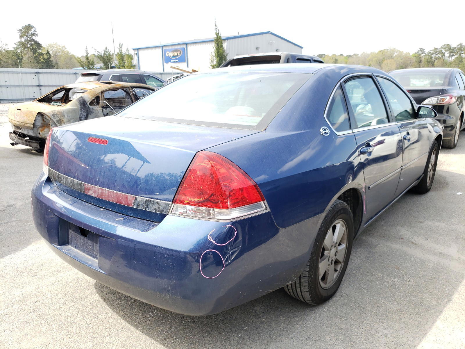 Photo 4 from auction – 2006 CHEVROLET IMPALA LT with VIN 2G1WT58K869346969