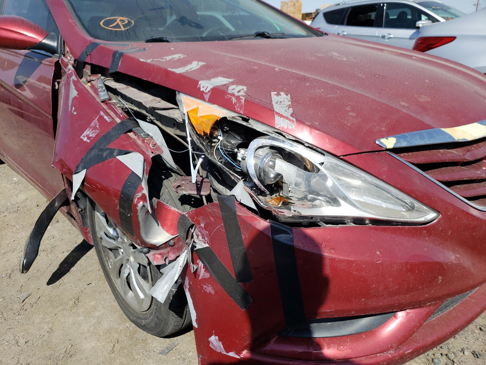 Photo 9 from auction – 2012 HYUNDAI SONATA GLS with VIN 5NPEB4AC8CH406597