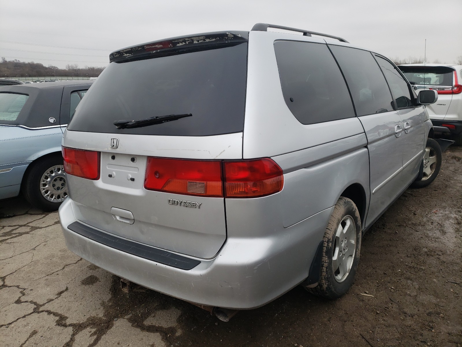 Photo 4 from auction – 2001 HONDA ODYSSEY with VIN 2HKRL18601H508020
