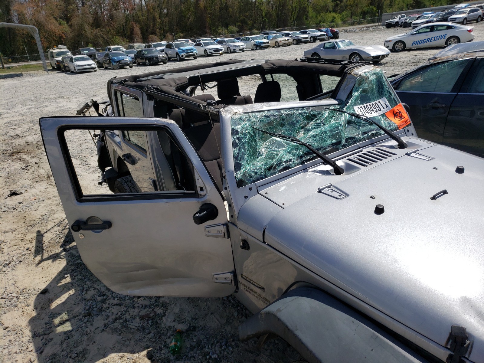 Photo 9 from auction – 2014 JEEP WRANGLER U with VIN 1C4BJWDG5EL232776