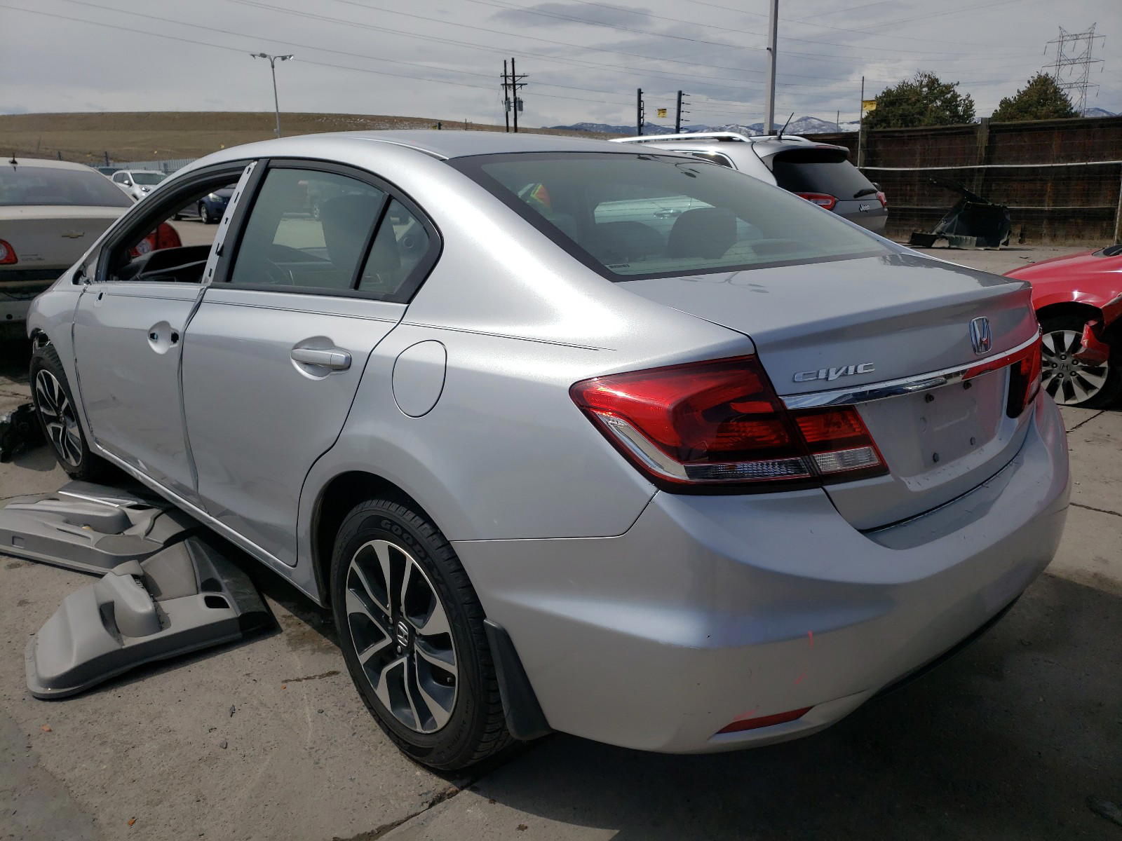 Photo 3 from auction – 2014 HONDA CIVIC EX with VIN 2HGFB2F89EH524927