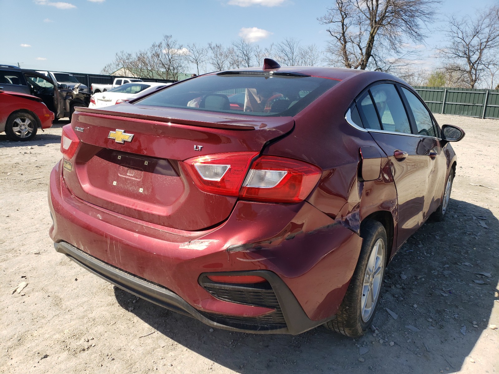 Photo 4 from auction – 2016 CHEVROLET CRUZE LT with VIN 1G1BE5SM6G7309747