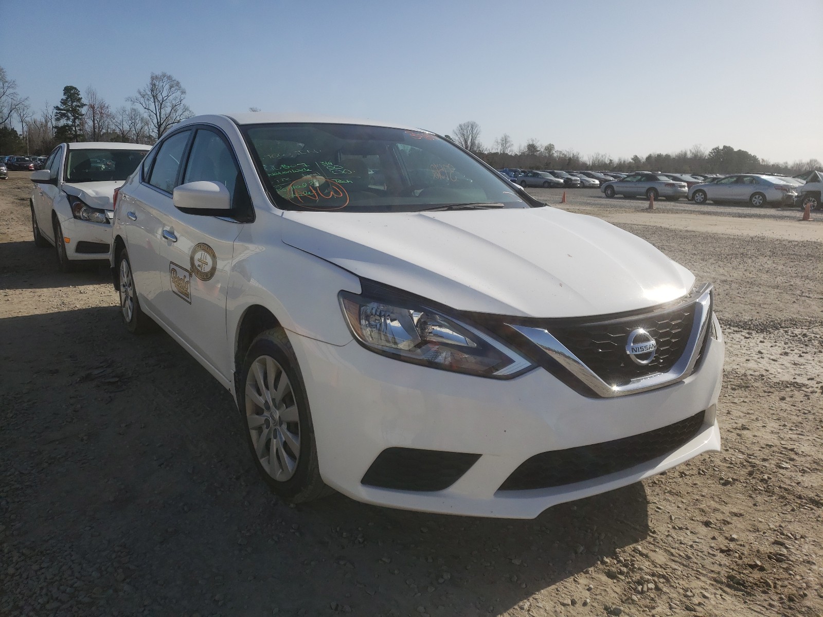 NISSAN SENTRA S 2017 with VIN 3N1AB7AP3HY205089 - Photo from auction
