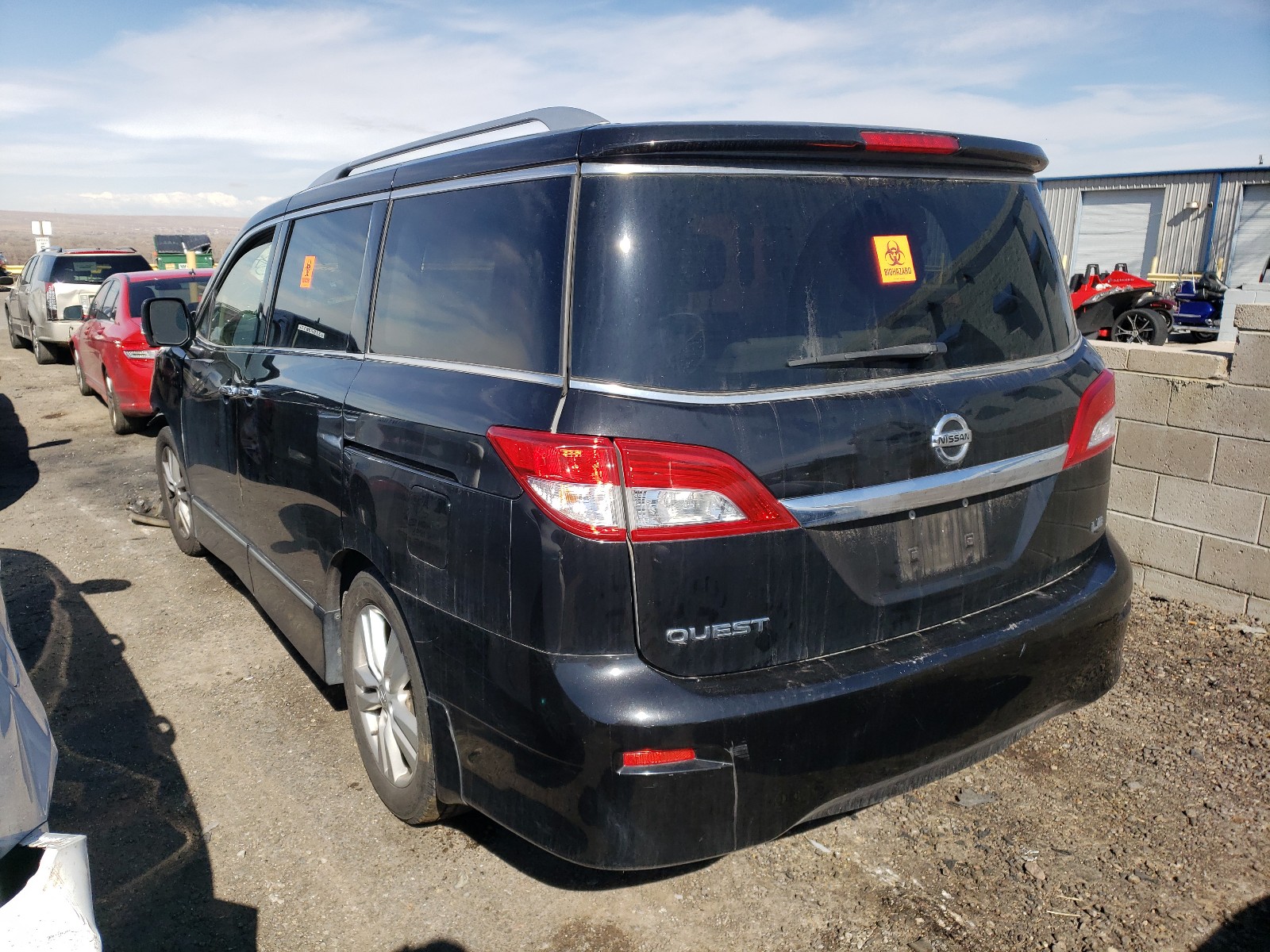 Photo 3 from auction – 2013 NISSAN QUEST S with VIN JN8AE2KP2D9061495