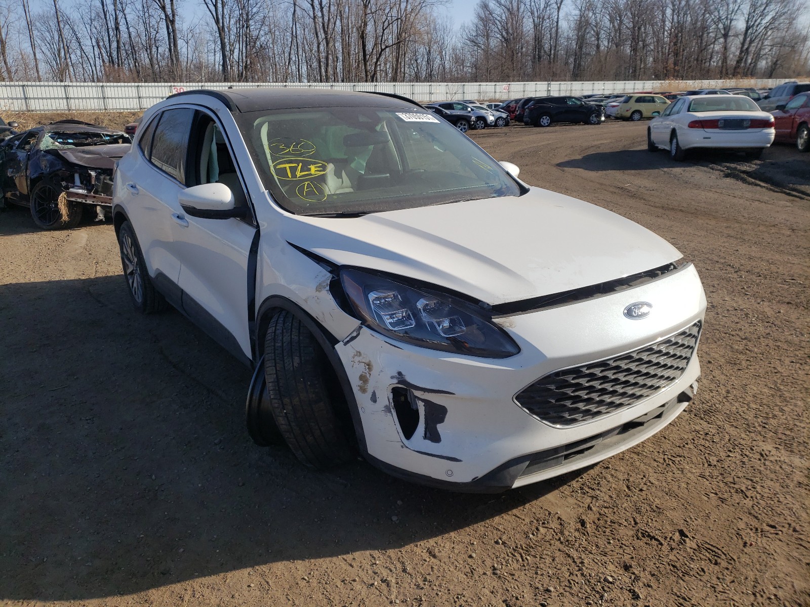 Photo 1 from auction – 2020 FORD ESCAPE TIT with VIN 1FMCU9J94LUB97864