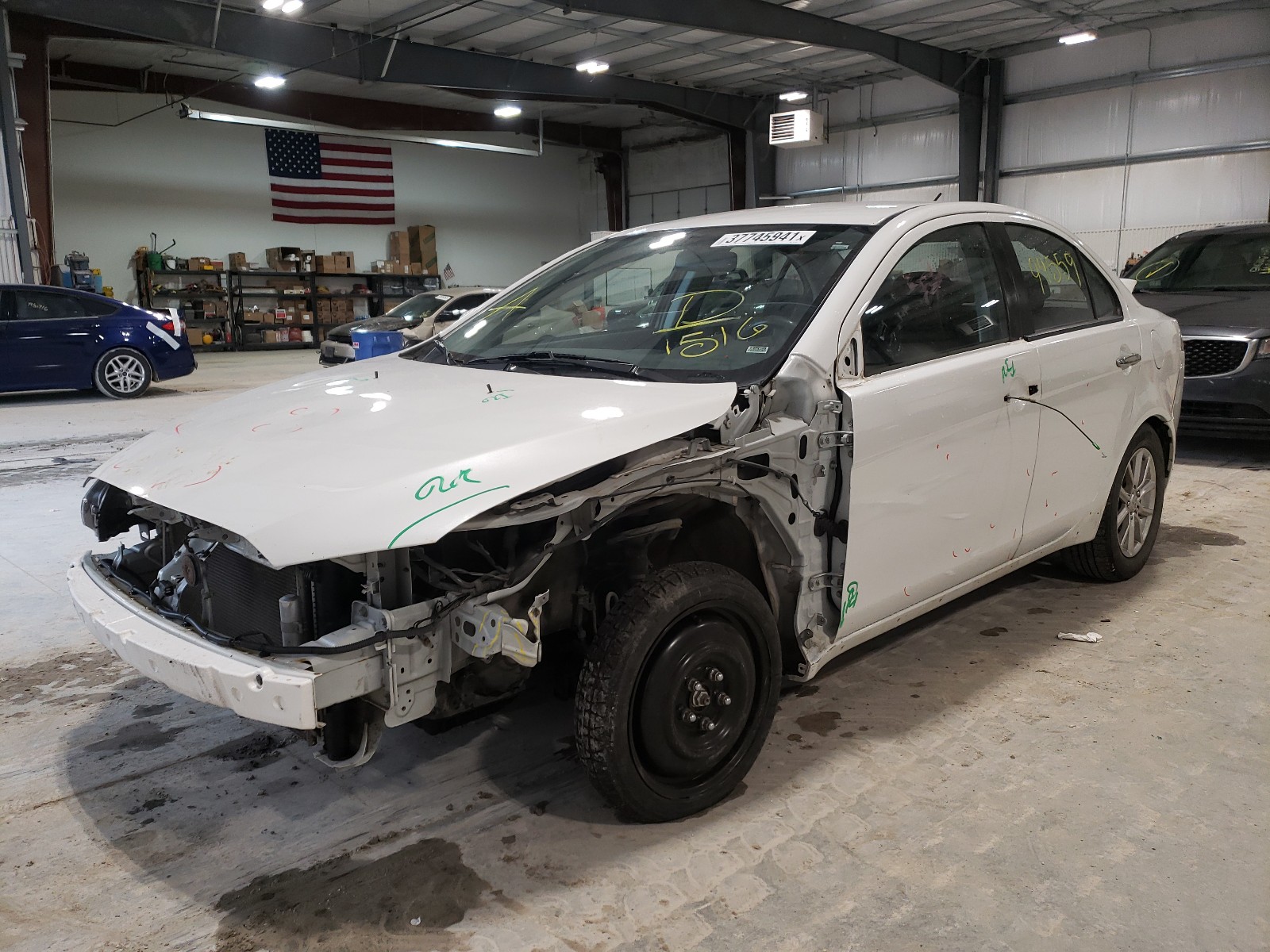 Photo 2 from auction – 2016 MITSUBISHI LANCER ES with VIN JA32U2FU5GU011516
