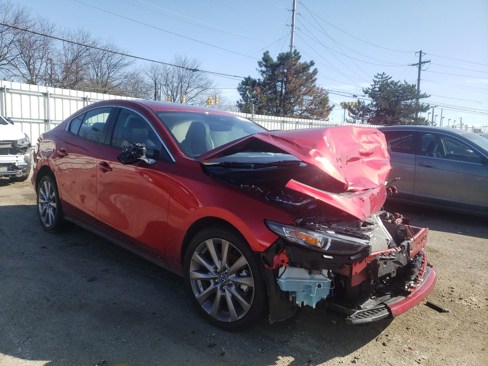 MAZDA 3 PREFERRE 2021 with VIN JM1BPBCL3M1316157 - Photo from auction
