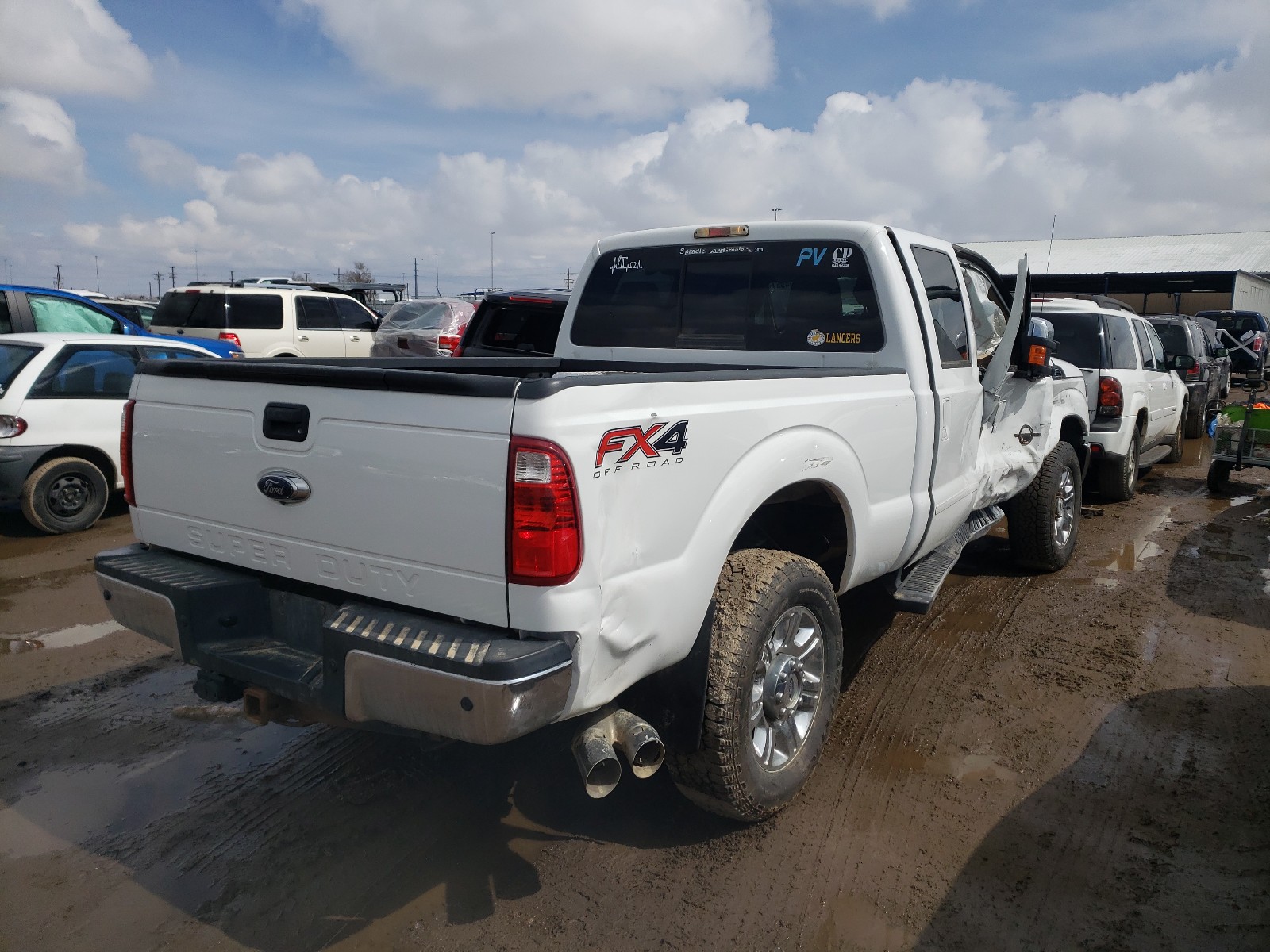 Photo 4 from auction – 2014 FORD F350 SUPER with VIN 1FT8W3BT1EEA77965
