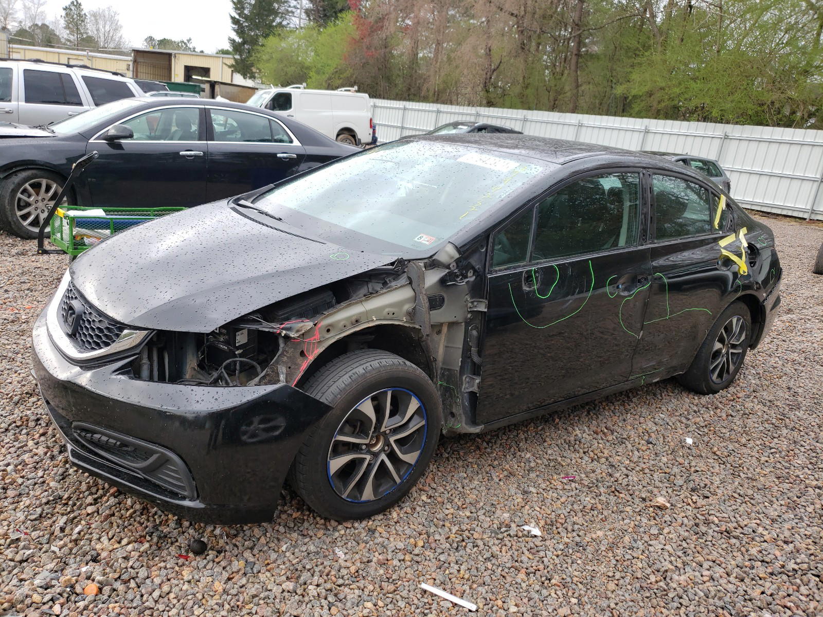 Photo 9 from auction – 2013 HONDA CIVIC EX with VIN 19XFB2F82DE217950