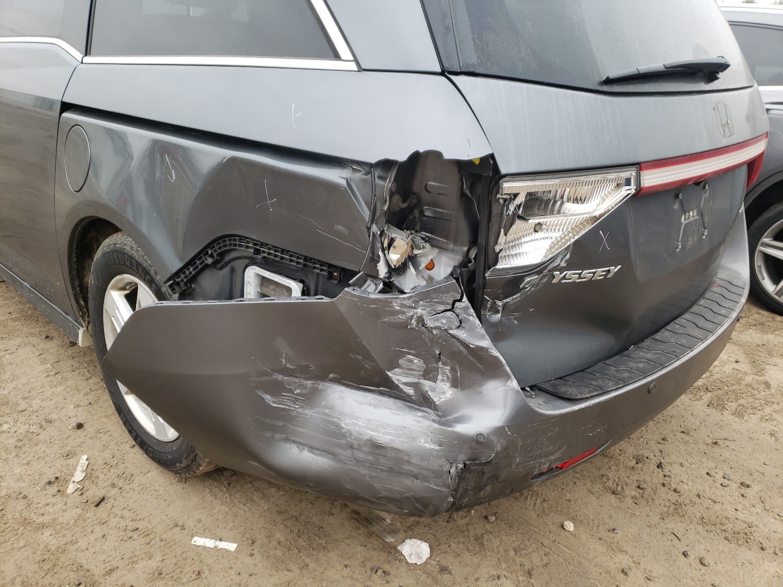 Photo 9 from auction – 2013 HONDA ODYSSEY TO with VIN 5FNRL5H97DB066048