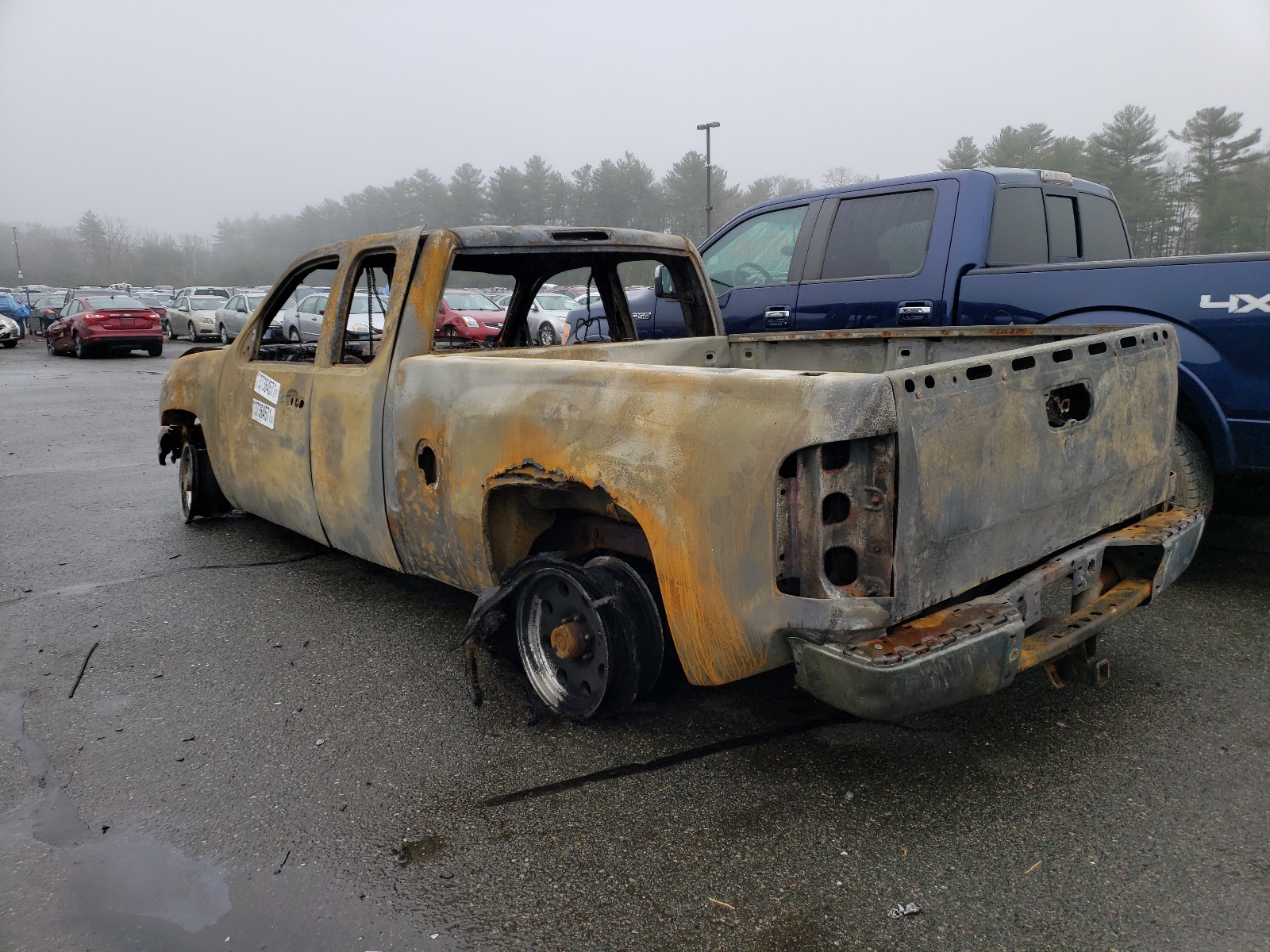 Photo 3 from auction – 2008 CHEVROLET SILVERADO with VIN 1GCEK19J68Z265093