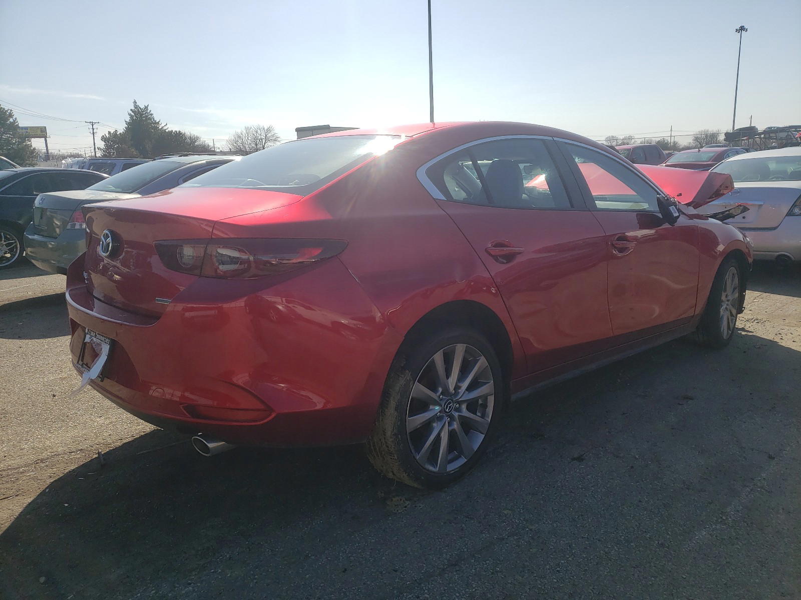 Photo 4 from auction – 2021 MAZDA 3 PREFERRE with VIN JM1BPBCL3M1316157