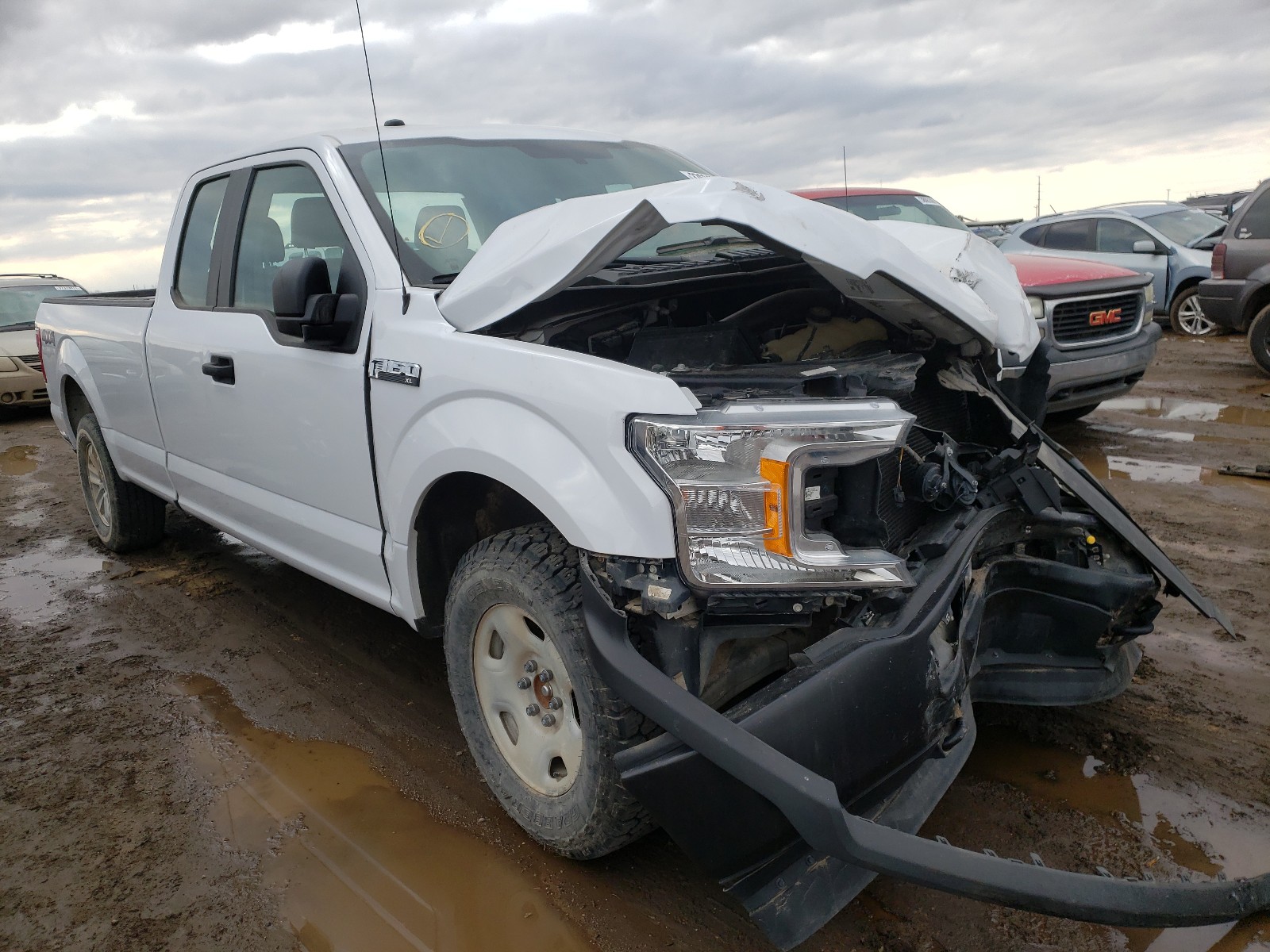 FORD F150 SUPER 2018 with VIN 1FTFX1EG7JKF83495 - Photo from auction