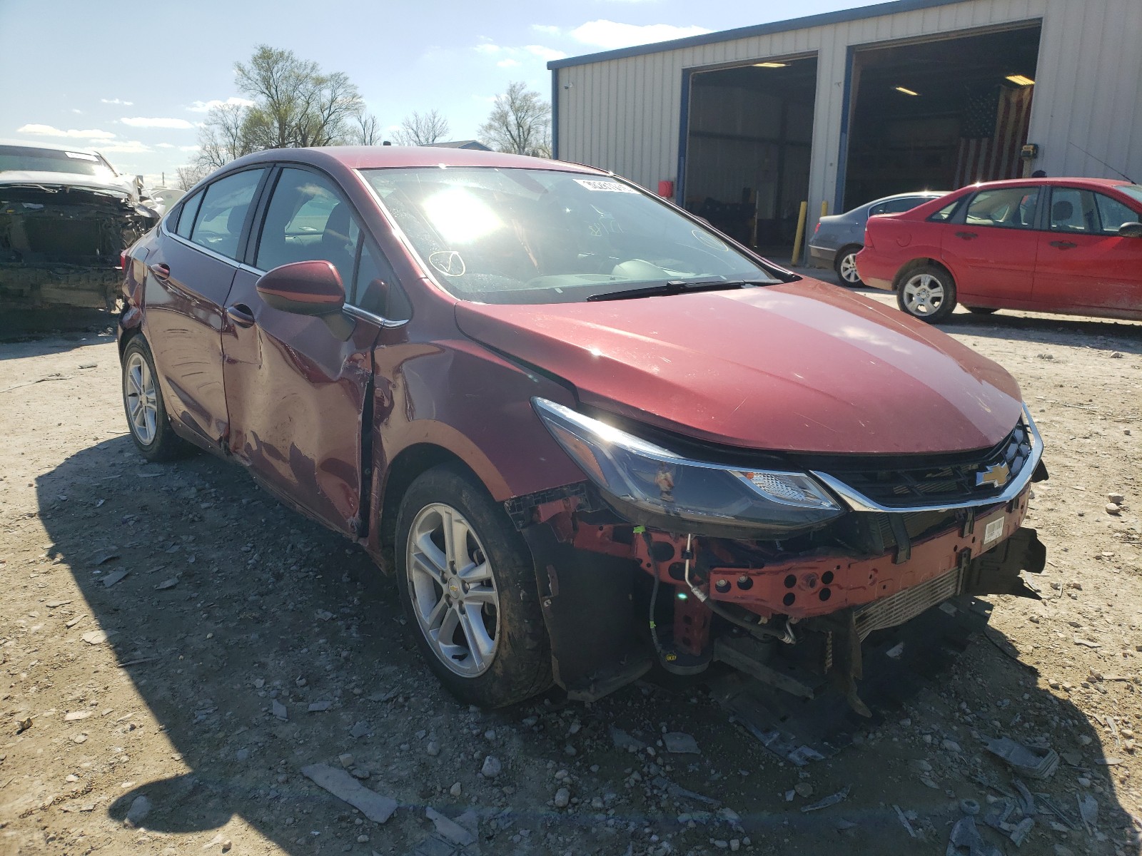 Photo 1 from auction – 2016 CHEVROLET CRUZE LT with VIN 1G1BE5SM6G7309747