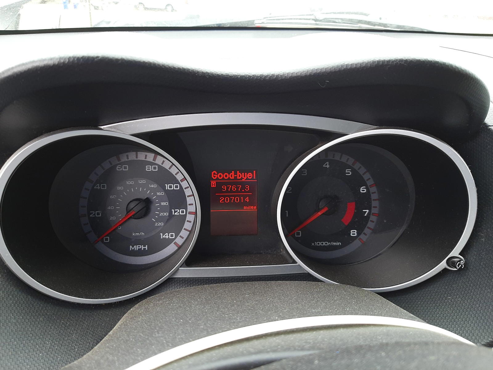 Photo 8 from auction – 2007 MITSUBISHI OUTLANDER with VIN JA4MS41X57U010079